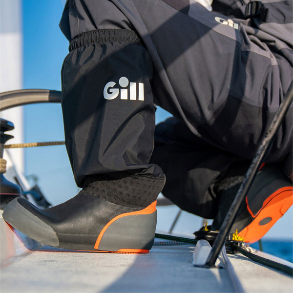 2023 Gill Marine Offshore Sailing Boots 916 Black Sailing